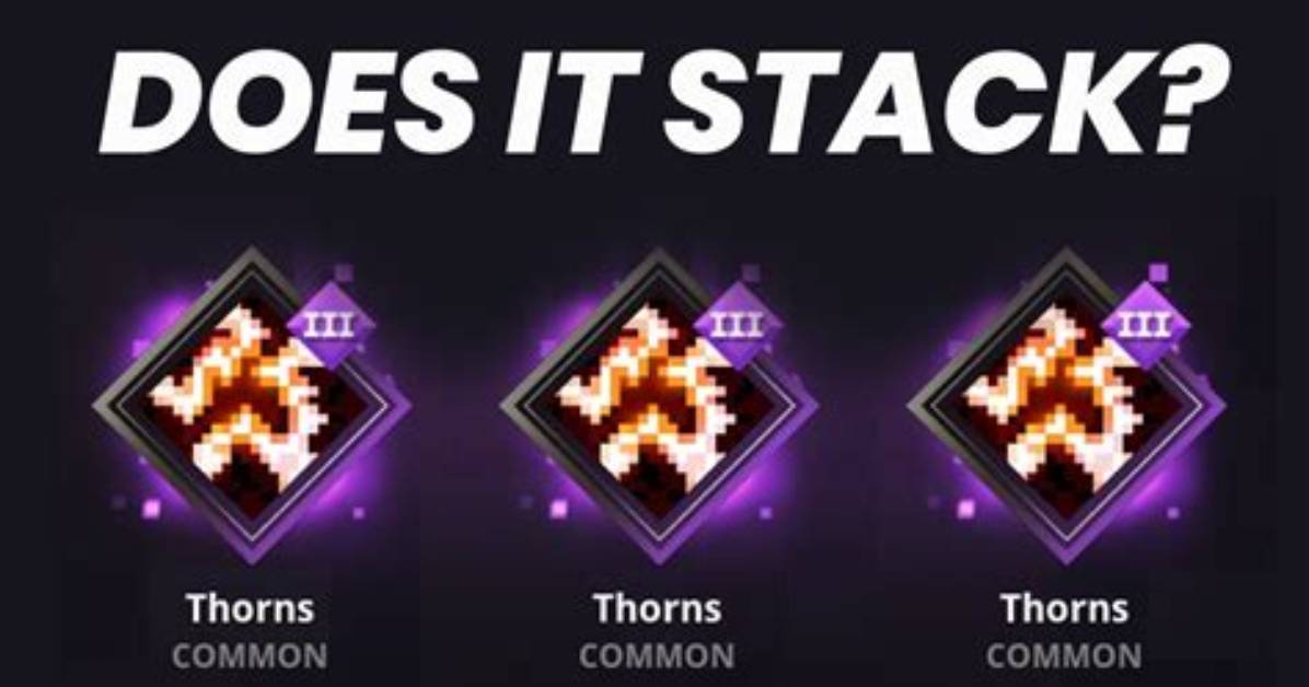 Do Thorns Stack in Minecraft?