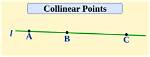 Do Three Collinear Points Form a Triangle?