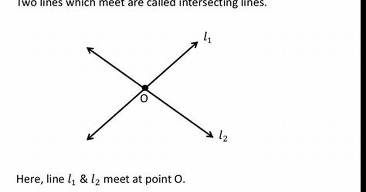 Do Triangles Have Intersecting Lines?