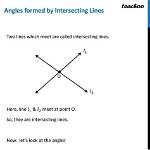 Do Triangles Have Intersecting Lines?