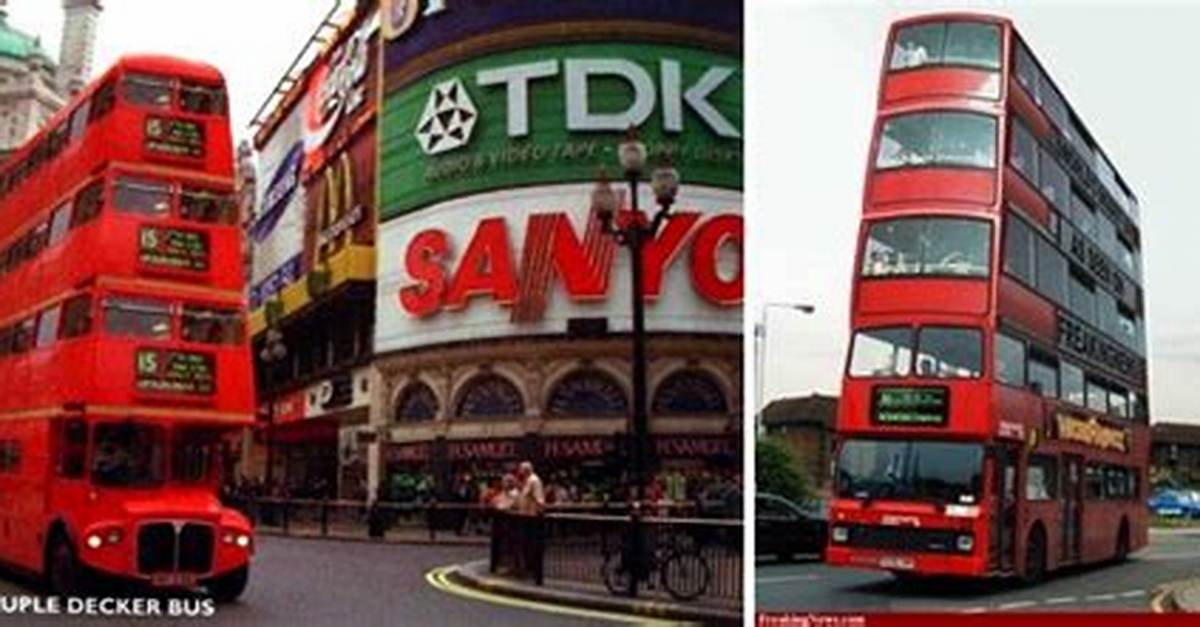 Do Triple Decker Buses Exist?