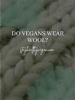 Do Vegans Wear Wool?