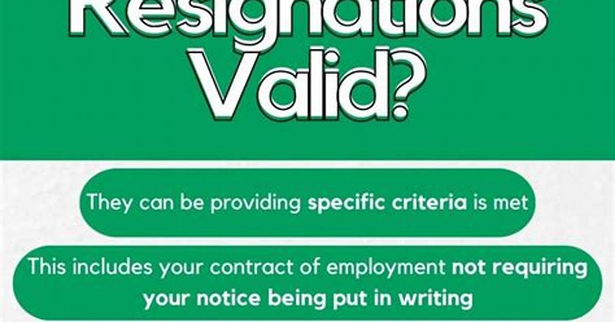 Do Verbal Resignations Count?