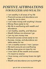 Do Wealth Affirmations Work?
