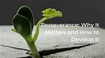 Do You Develop Perseverance?