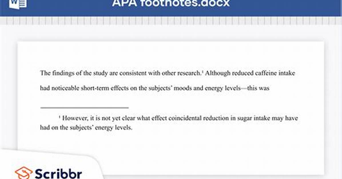 Do You Use Footnotes?