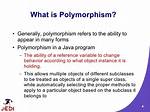 Do You Use Polymorphism?