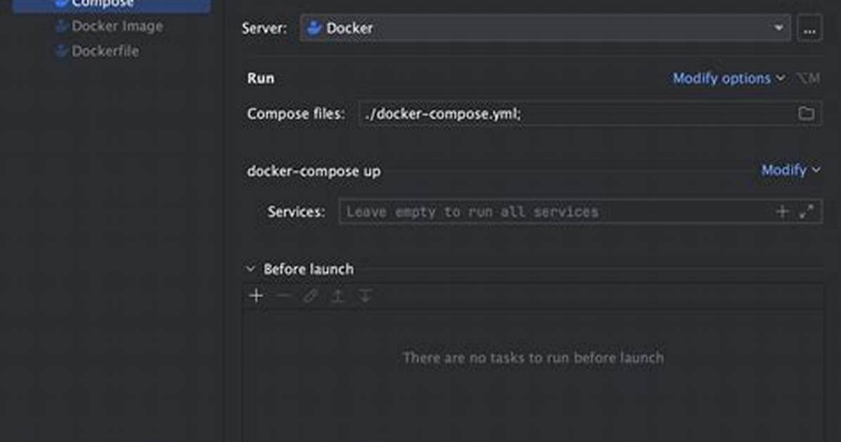 Docker-Compose, Run a Script After Container Has Started?
