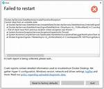 Docker Failed to Start