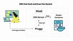 Docker Ssh into Container