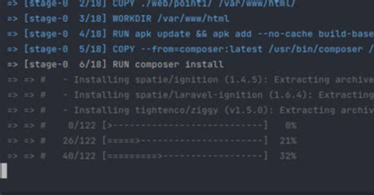 Dockerfile Install Package Not Working
