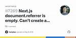 Document. Referrer Empty When Navigating from External Url?