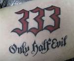 Does 333 Mean Half Evil