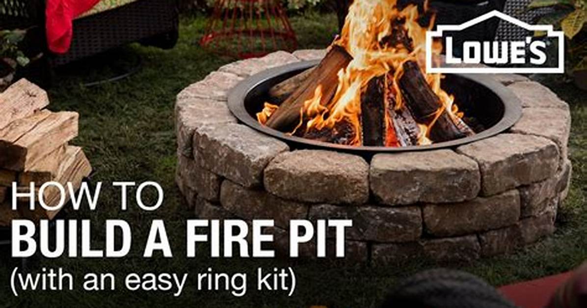 Does a Fire Pit Need a Ring