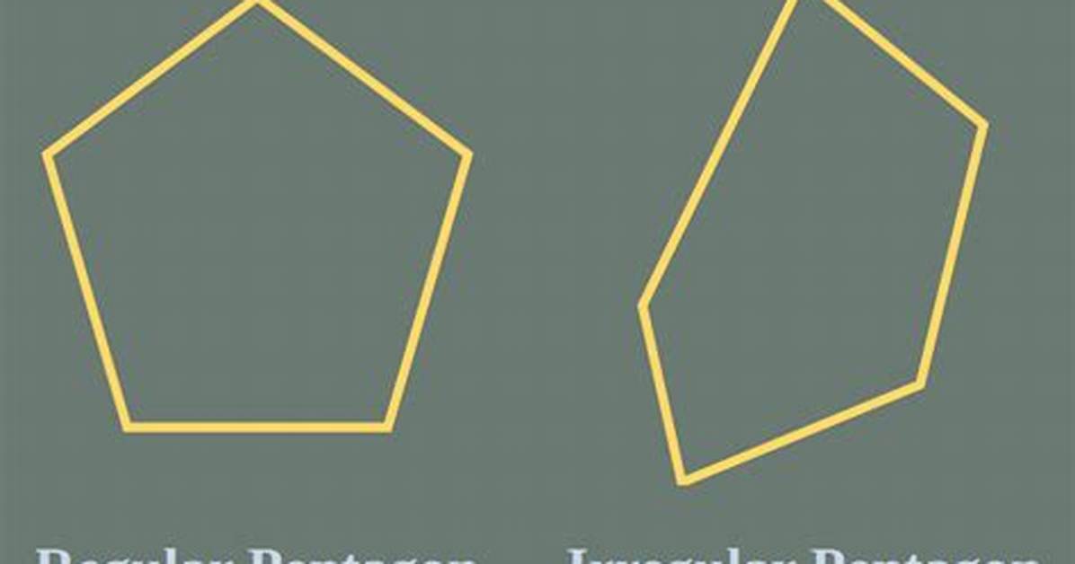 Does a Pentagon Have Parallel Lines?
