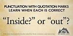 Does a Question Mark Go Inside Quotes?
