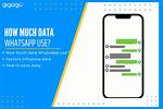 Does a Whatsapp Call Use Data?