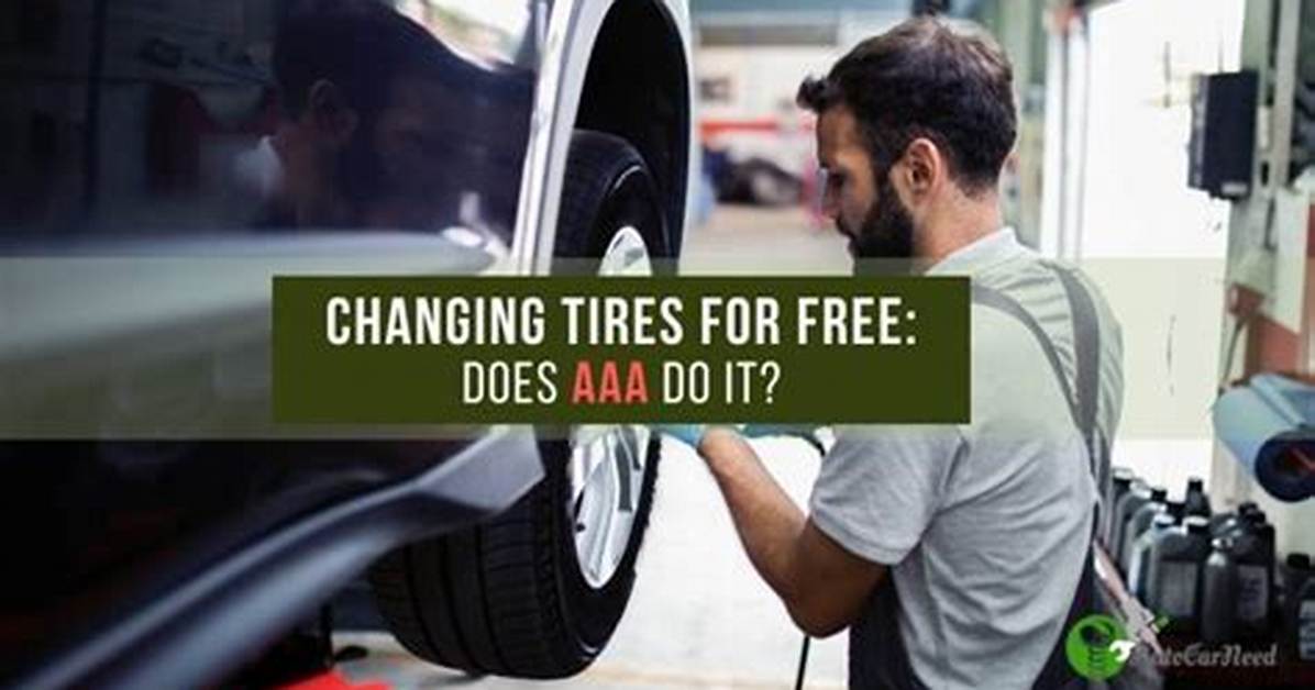 Does Aaa Change Tires