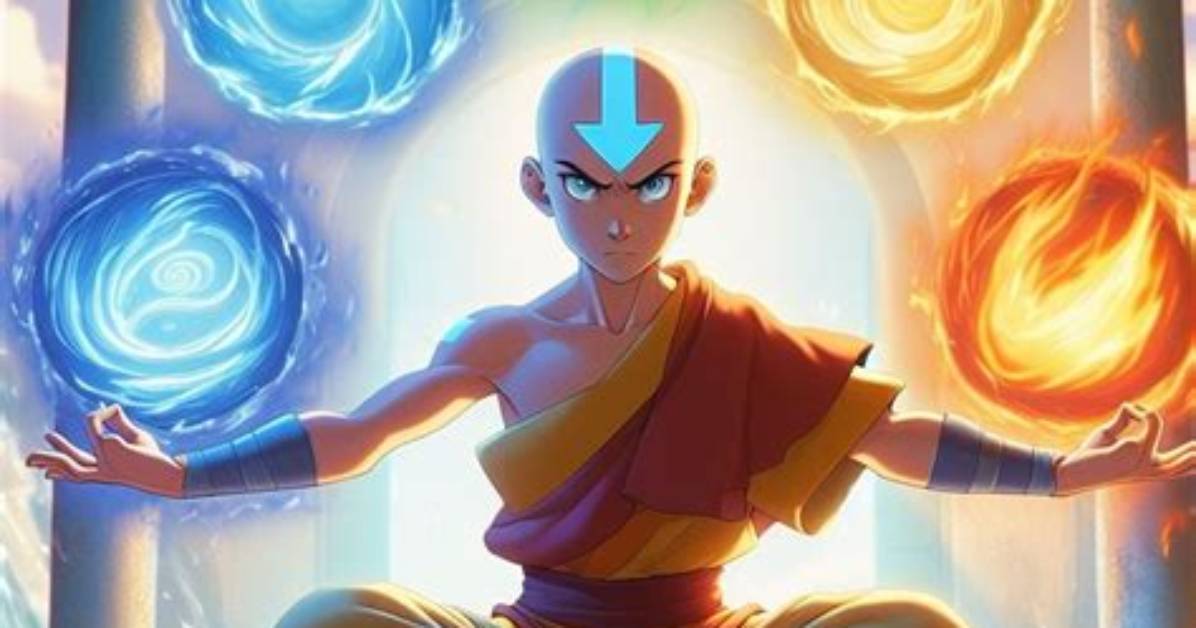 Does Aang Master All Four Elements?
