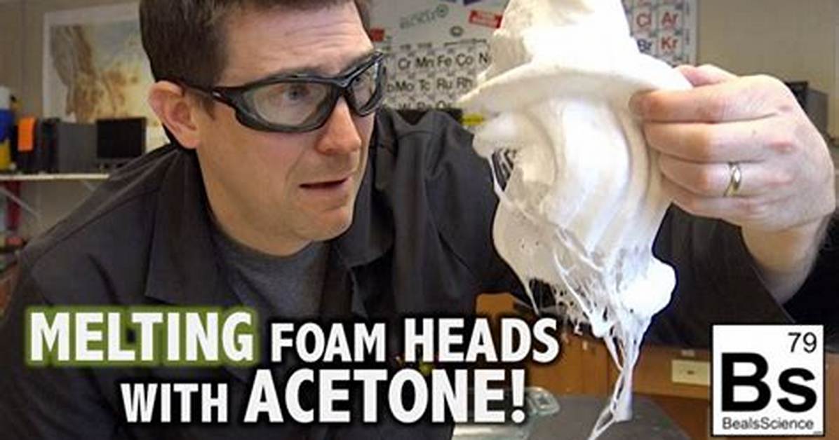 Does Acetone Melt Styrofoam?