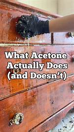 Does Acetone Ruin Paper