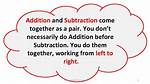 Does Addition Come Before Subtraction?