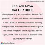 Does Adhd Go Away?