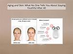Does Aging Accelerate After 40?