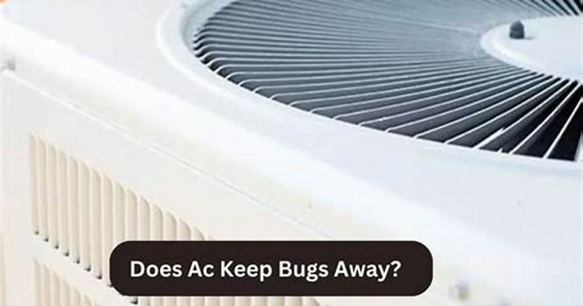 Does Air Conditioning Keep Bugs Away?