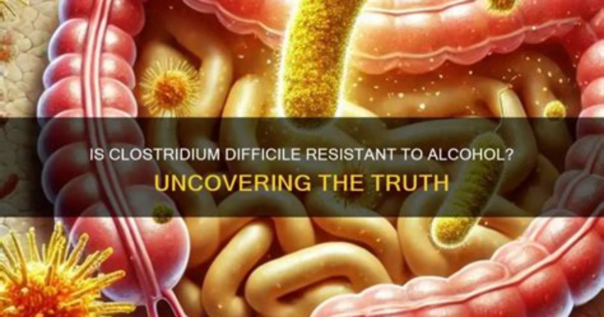 Does Alcohol Kill Clostridium Difficile?