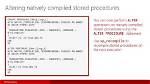 Does Alter Procedure Force Recompile?
