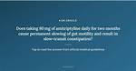 Does Amitriptyline Cause Constipation?