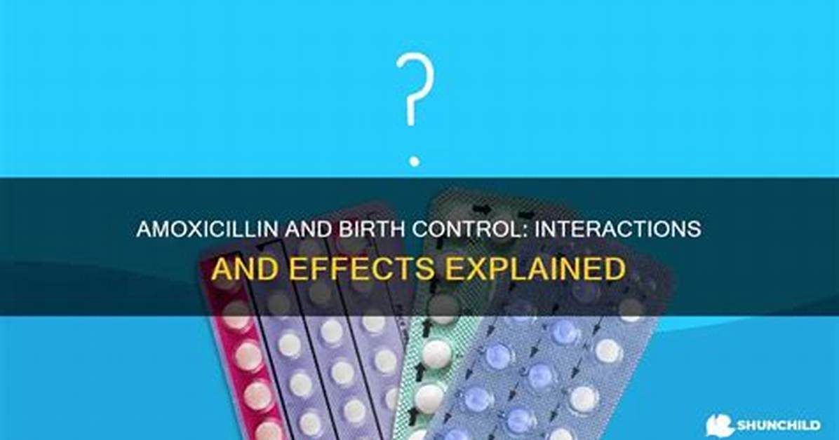 Does Amoxicillin Affect Birth Control