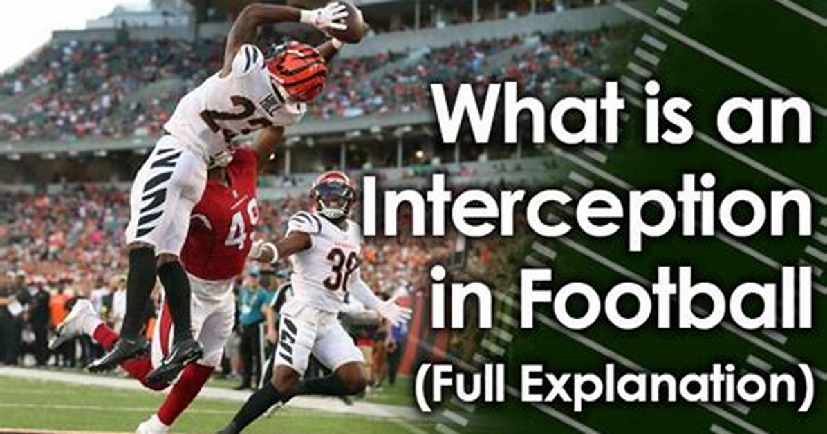 Does an Interception Count as a Pass Defensed?