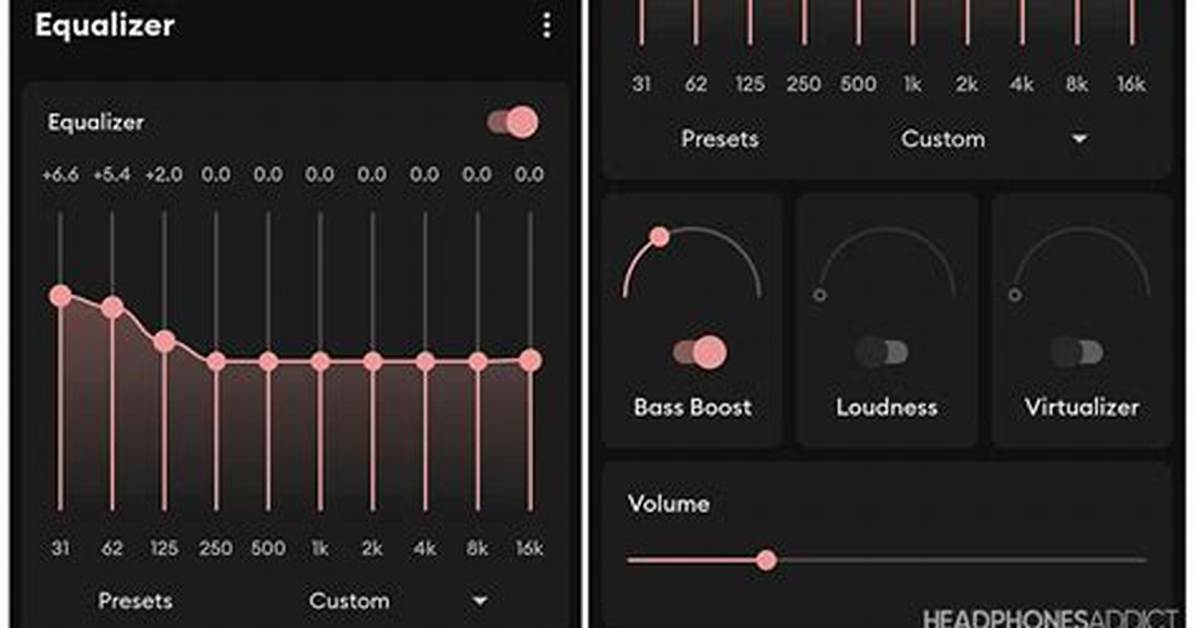 Does Android Have a Built in Equalizer?