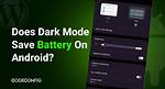 Does Android Pie Have Dark Mode?