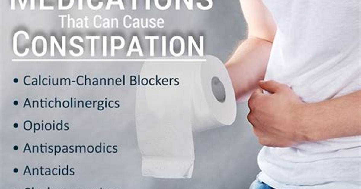 Does Antibiotics Cause Constipation?