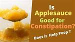 Does Applesauce Help with Constipation