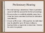 Does Arraignment Come Before Preliminary Hearing?