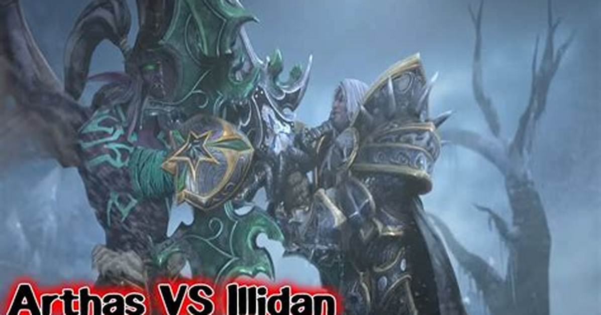 Does Arthas Kill Illidan?