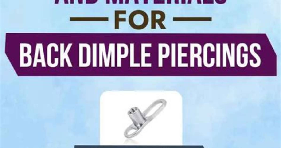 Does Back Dimple Piercing Hurt?