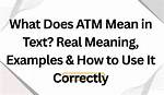 Does Bar Mean Atm?