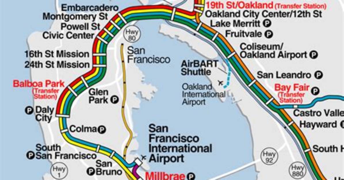 Does Bart Go to Millbrae?
