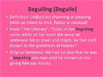 Does Beguiling Mean Charming?