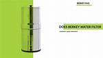 Does Berkey Water Filter Remove Minerals?