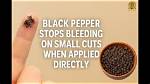 Does Black Pepper Help Stop Bleeding?