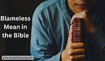Does Blameless Means Innocent?