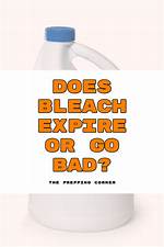 Does Bleach Expire