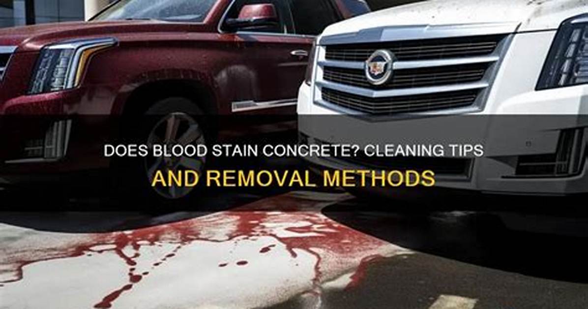 Does Blood Stain