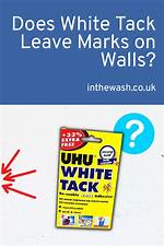 Does Blu Tack Leave Marks?